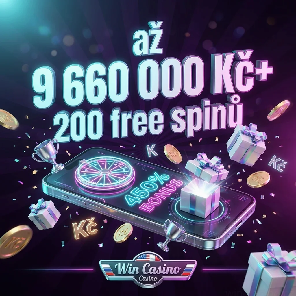 až 9 660 000 Kč+ 200 free spinů